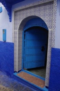 Chefchouen Door