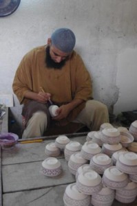 Ceramic painter