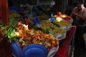 Salad stall