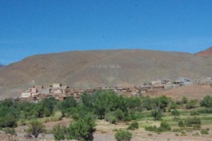 Road to Atlas Mountains