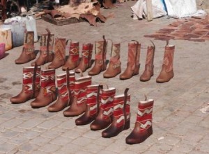Boots drying