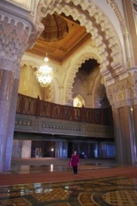 Hassan II Mosque women's gallery