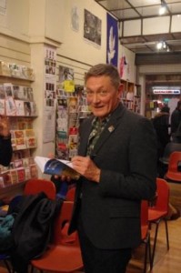 Me signing my book