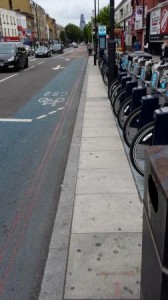 CS2 A@ Stepney shares with the busses