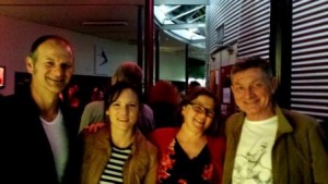 The team: Mike Howell, Sheena Irving, Judith Cowley, Christopher Preston