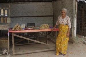 Elderly Cigar seller. 