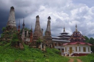 New Monastery -old Stupas