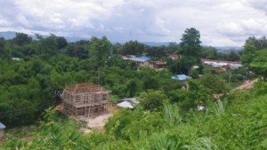 New building in the village