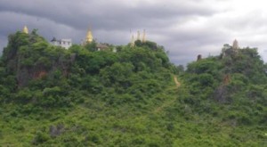 Hilltop pagodas