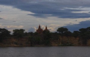 Sunset River Cruise pagodas at sunset