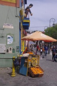 La Bocca: Oranges on Caminito.