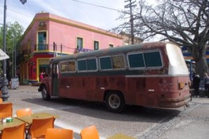 La Bocca: Even the buses are tattered