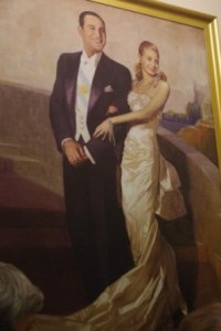 The Peron's 'unconventialnal official portrait