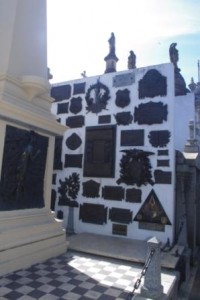 President Sarmiento's grave