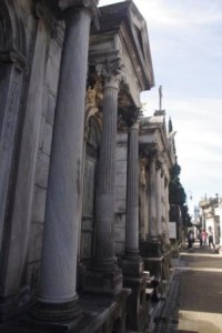 Recoleta Cemetary Classical style