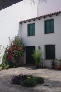 Casa de Arias Rengel rear courtyard