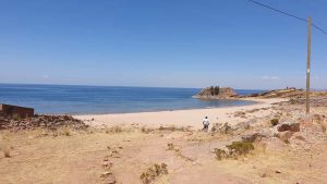 The beach Taquile